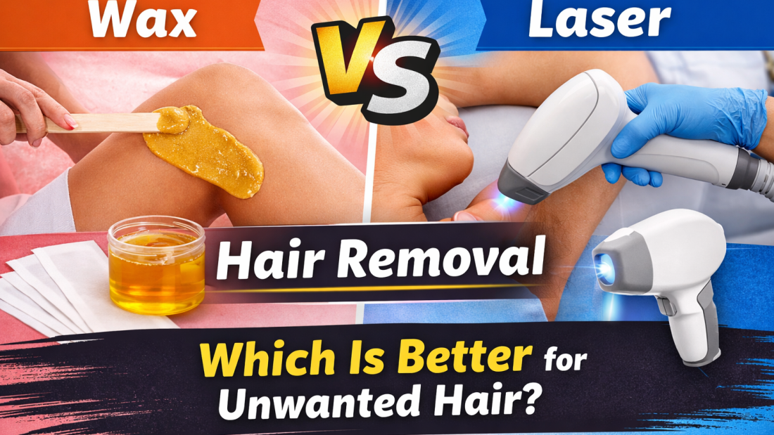 Wax or Laser Hair Removal