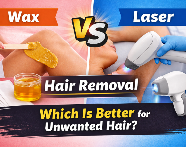 Wax or Laser Hair Removal