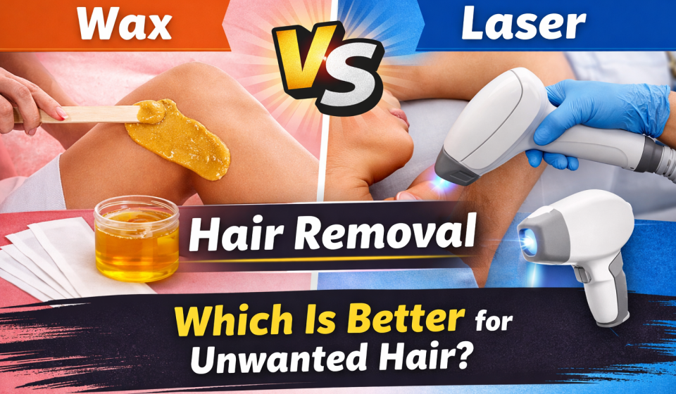 Wax or Laser Hair Removal