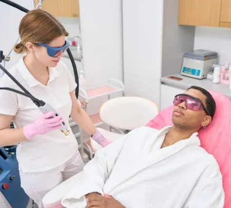 Full body laser hair removal