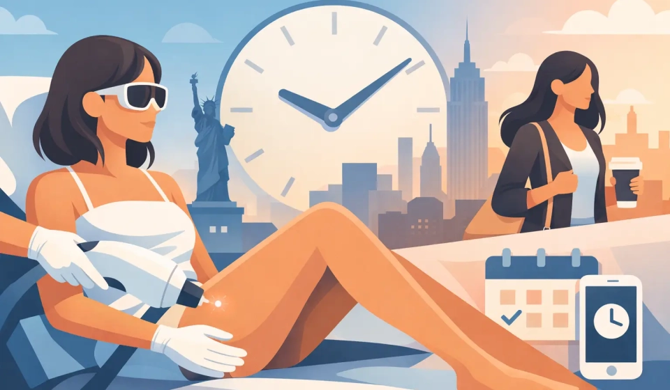 How Laser Hair Removal in NYC Fits Your Schedule