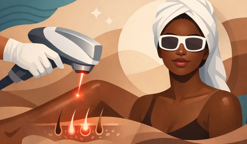 Laser Hair Removal for Dark Skin That Works