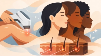 Laser Skin Tones for Safer Hair Removal