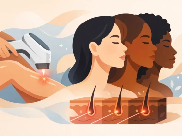 Laser Skin Tones for Safer Hair Removal