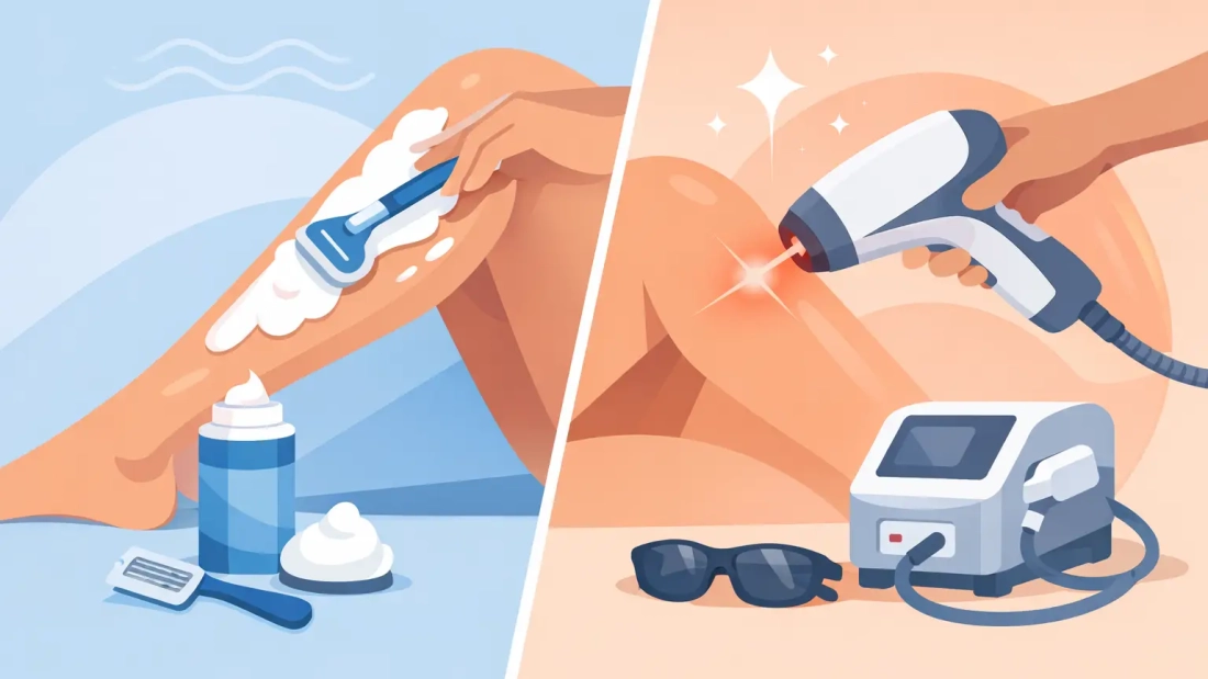 Shaving Versus Laser: Which Fits Your Routine?