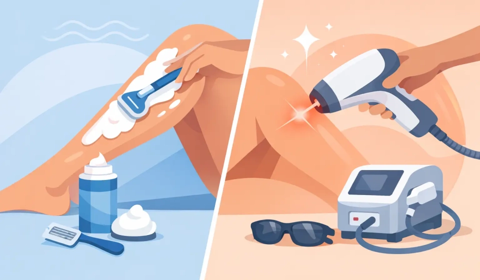 Shaving Versus Laser: Which Fits Your Routine?