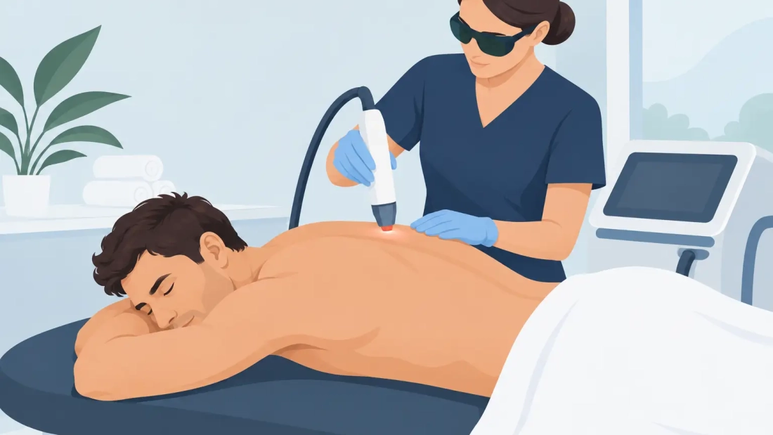 Men's Back Laser Treatment: What to Expect