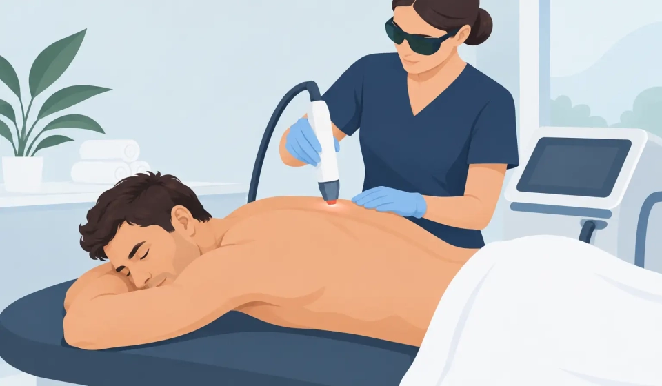 Men's Back Laser Treatment: What to Expect